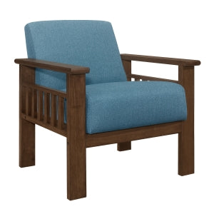 Accent Chair with Storage Arms 1048BU-1