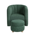 Swivel Chair with Ottoman 1260GN