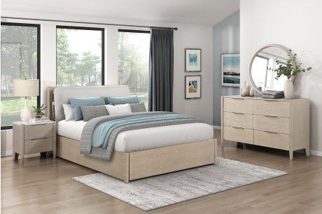 1313N Bedroom Matteo Collection - 4pc Set (QB+NS+DR+MR)