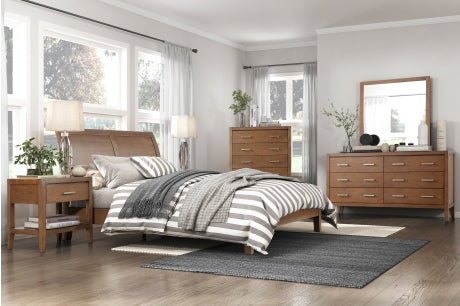 1314 Bedroom Evans Collection - 4pc Set (QB+NS+DR+MR)