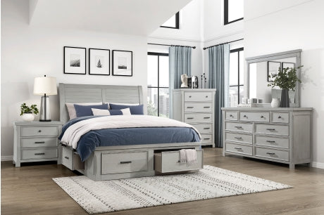 1337 Bedroom Willowbrook Collection - 4pc Set (QB+NS+DR+MR)