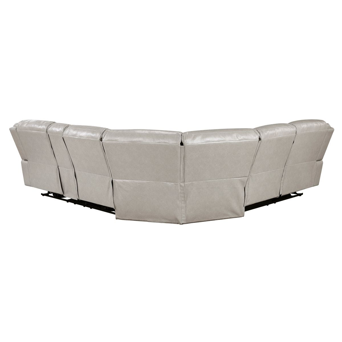 3 Pc Power Reclining Sectional, Taupe