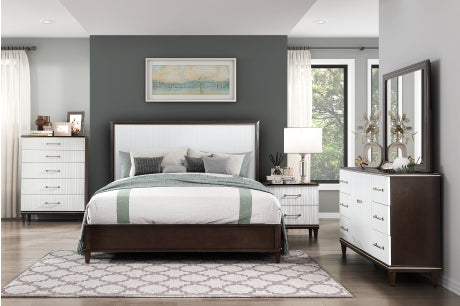 1451 Bedroom Niles Collection - 4pc Set (QB+NS+DR+MR)
