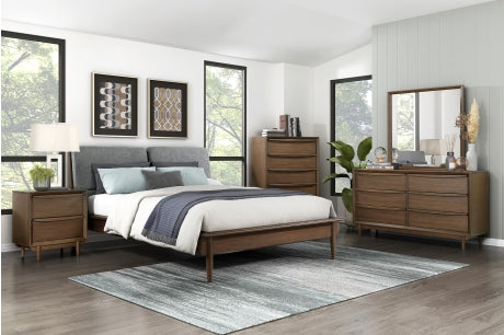 1501 Bedroom Astrid Collection - Queen Platform Bed
