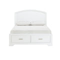 California King Platform Bed with Footboard Storage 1520WHK-1CK*