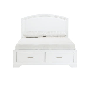 California King Platform Bed with Footboard Storage 1520WHK-1CK*