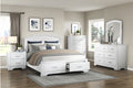 1520WH Bedroom Hudson Collection - 4pc Set (QB+NS+DR+MR)