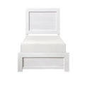 Twin Bed in a Box 1534WHT-1