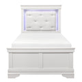 Twin Bed with LED Lighting 1556WT-1*