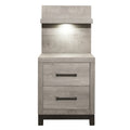 Night Stand with Wall Panel 1577-4P*