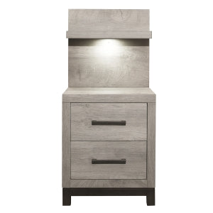 Night Stand with Wall Panel 1577-4P*