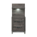 Night Stand with Wall Panel 1577DG-4P*