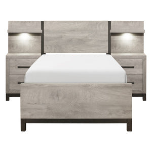 5pc Set Twin Wall Bed (TB+2NS+2NS-P) 1577T-1*WB
