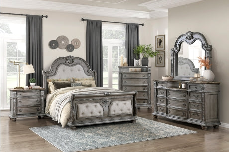 1583 Bedroom Bennington Collection - 4pc Set (QB+NS+DR+MR)