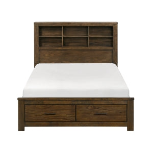 California King Platform Bed with Footboard Storage 1592K-1CK*