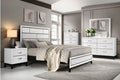 1645WH Bedroom Davi Collection - 4pc Set (QB+NS+DR+MR)
