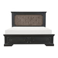 California King Platform Bed with Footboard Storage 1647K-1CK*
