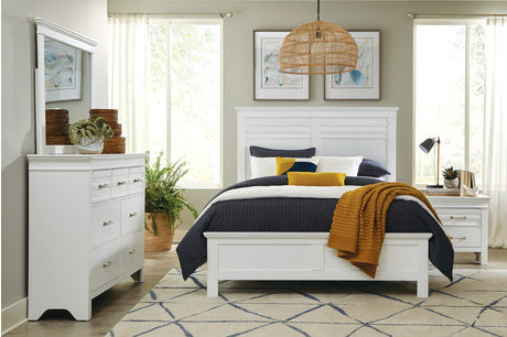 1675W Bedroom Blaire Farm Collection - 4pc Set (QB+NS+DR+MR)