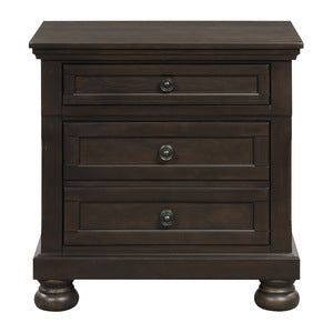 Night Stand, Hidden Drawer 1718GY-4