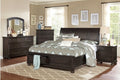 1718GY Bedroom Begonia Collection - 4pc Set (QB+NS+DR+MR)