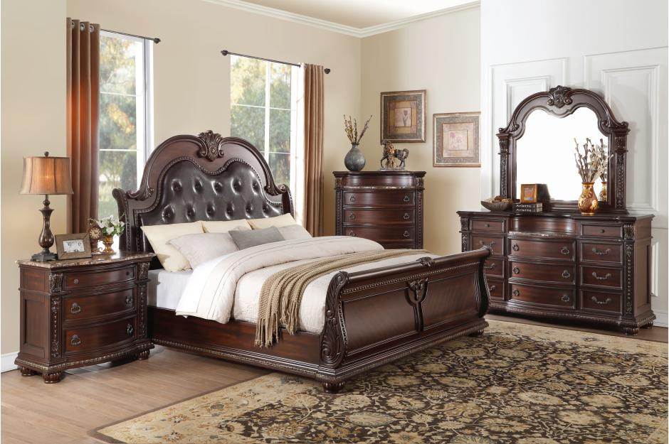 1757 Bedroom Cavalier Collection - 4pc Set (QB+NS+DR+MR)
