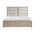 California King Platform Bed with Footboard Storage 1820NK-1CK*