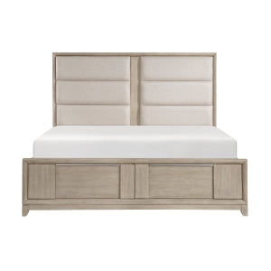 California King Platform Bed with Footboard Storage 1820NK-1CK*