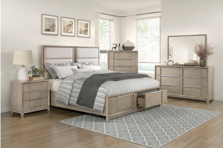 1820N Bedroom McKewen Collection - 4pc Set (QB+NS+DR+MR)