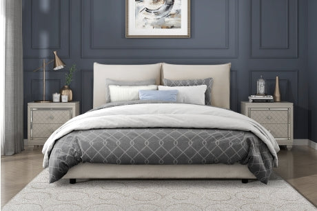 1930 Bedroom Linna Collection - Queen Platform Bed