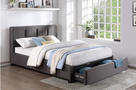 1632GH-DW Bedroom Aitana Collection - Queen Platform Bed with Stor