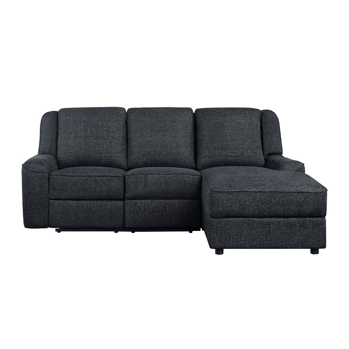 2 Pc Reclining Sectional, Ivory