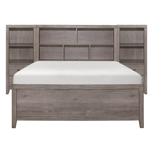 4pc Set Full Wall Bed with Toy Boxes (FB+2PNS+TFT) 2042NBF*WBT