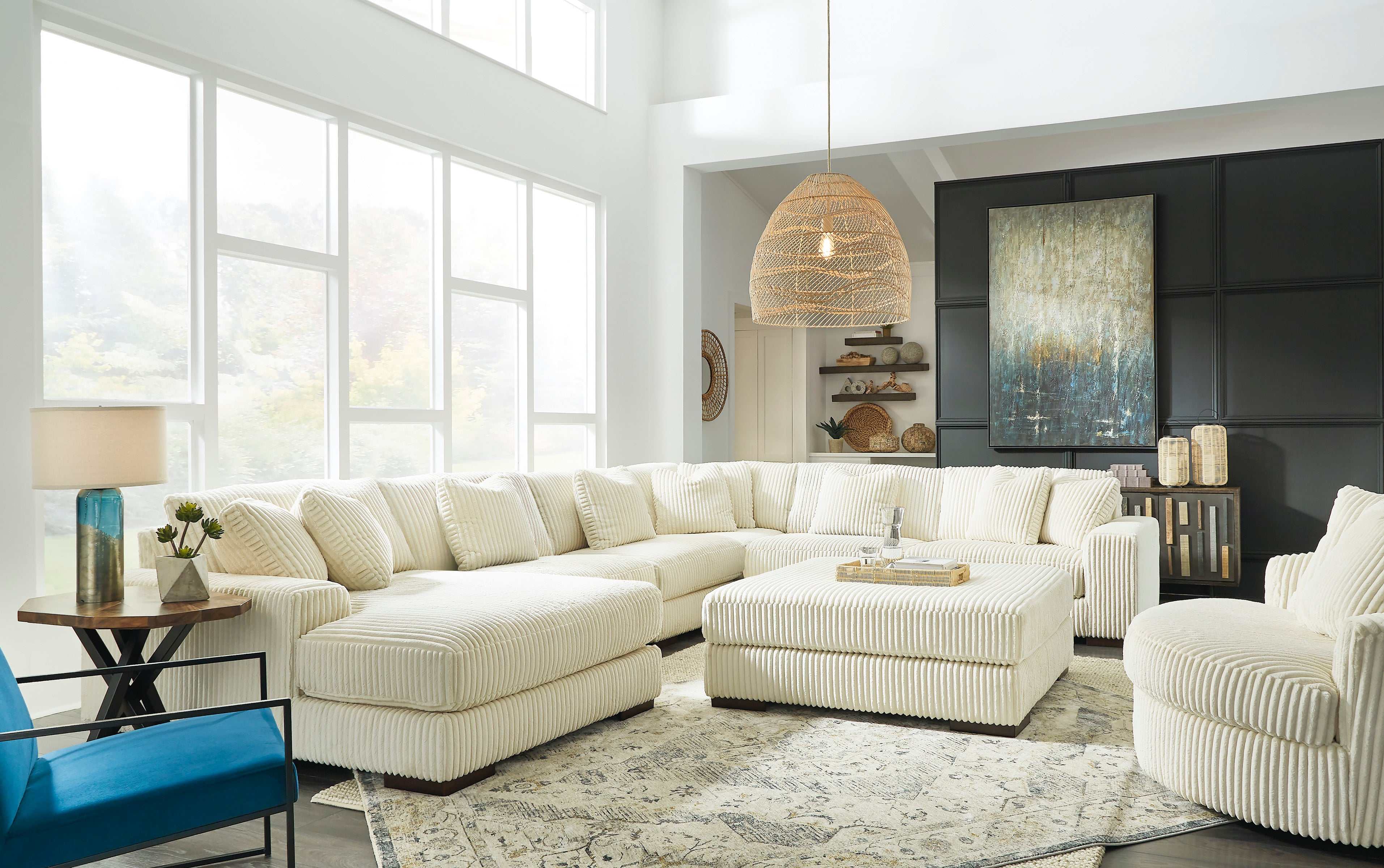 Lindyn Ivory Modular Sectional Units