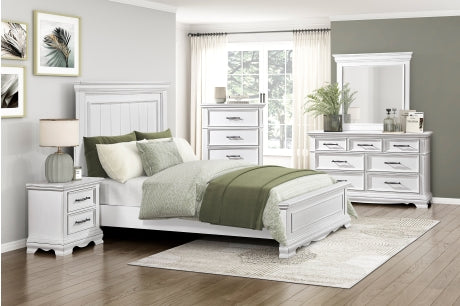 2322 Bedroom York Collection - 4pc Set (QB+NS+DR+MR)