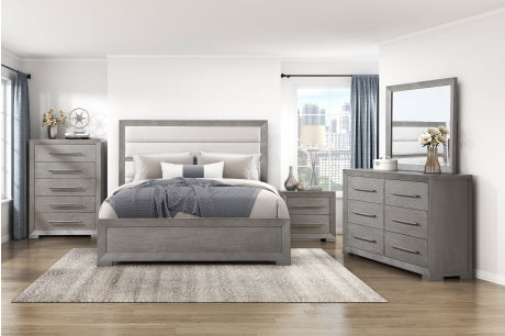 2327 Bedroom Owen Collection - 4pc Set (QB+NS+DR+MR)