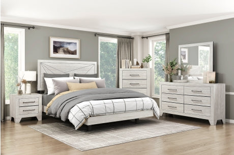 2331 Bedroom Aspen Collection - 4pc Set (QB+NS+DR+MR)