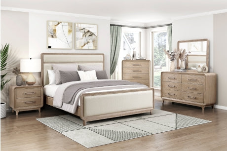 2350 Bedroom Wilshire Collection - 4pc Set (QB+NS+DR+MR)