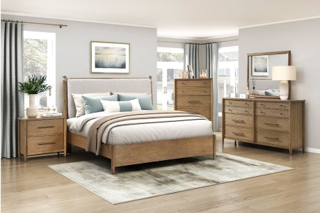 2386 Bedroom Sonoma Collection - 4pc Set (QB+NS+DR+MR)