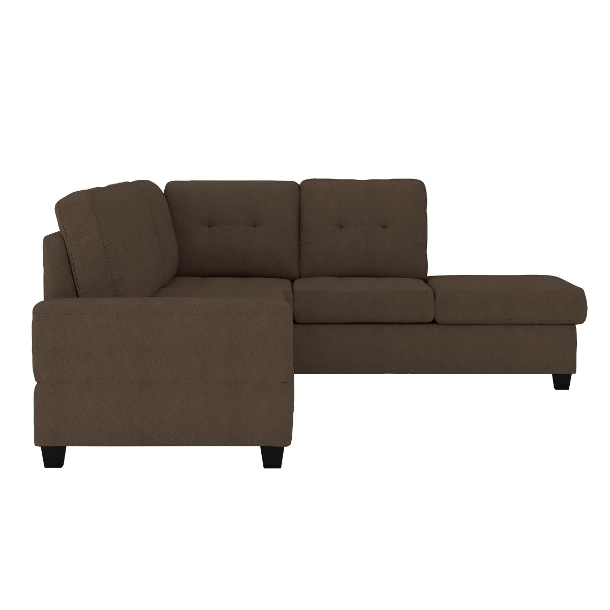 2 Pc Reversible Sectional, Gray