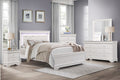 1556W Bedroom Lana Collection - 4pc Set (QB+NS+DR+MR)