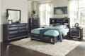 1553 Bedroom Rosemont Collection - 4pc Set (QB+NS+DR+MR)