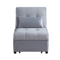 Lift Top Storage Bench with Pull-out Bed 4615-F3