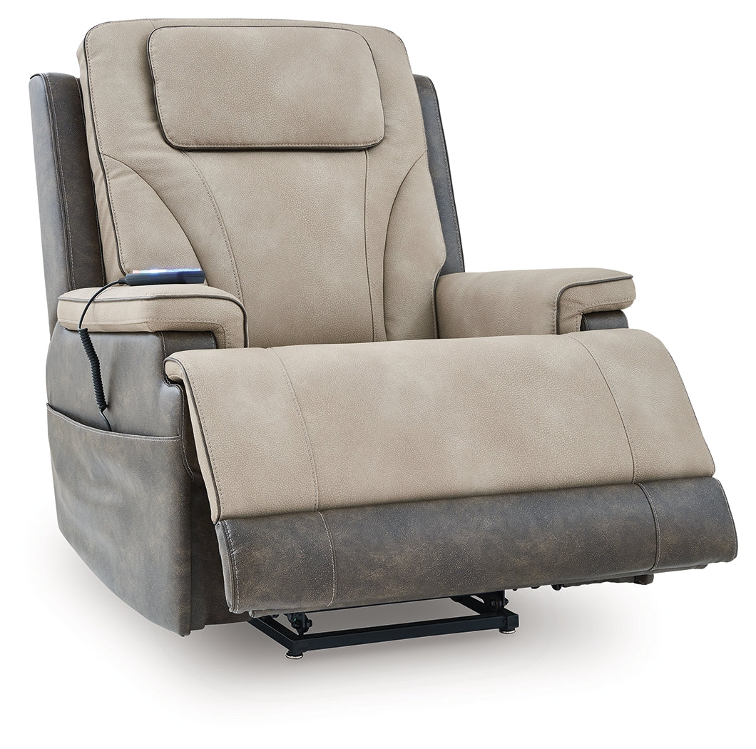 4Z-Peaceful Pause Sand Power Lift Recliner