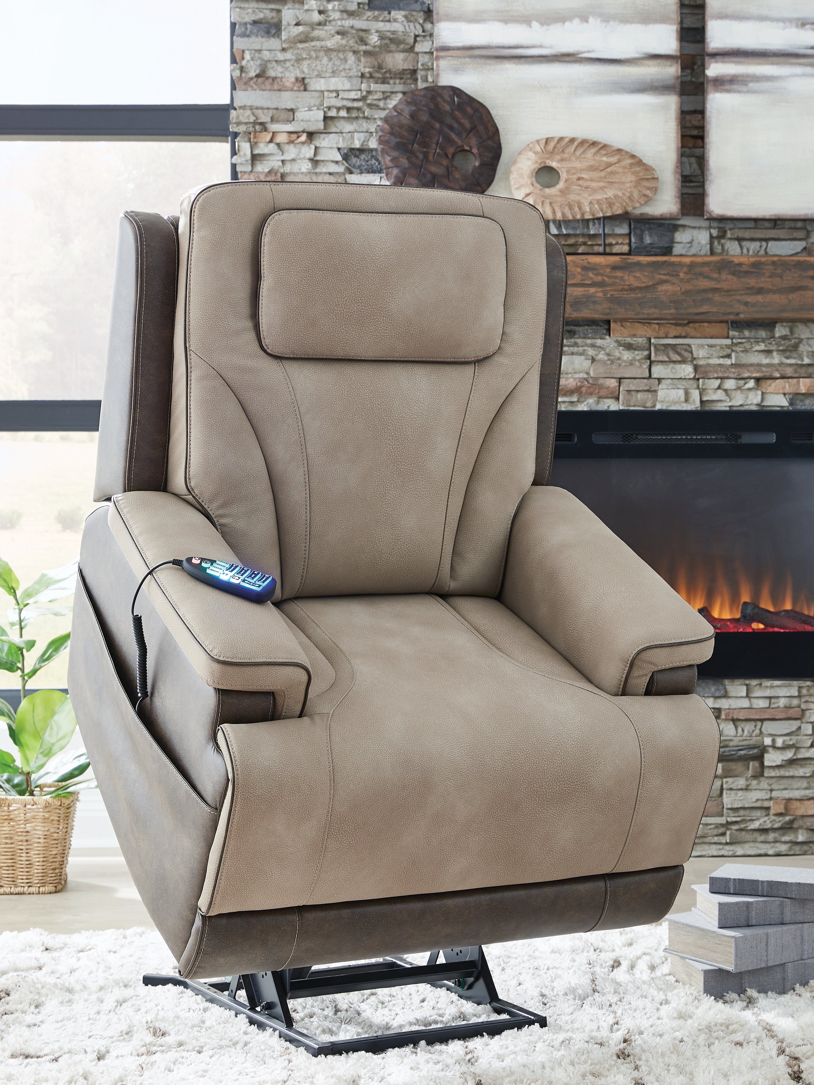 4Z-Serenity Zone Sand Power Lift Recliner