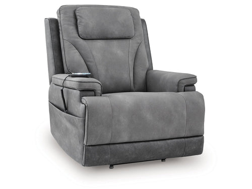 4Z-Serenity Zone Slate Power Lift Recliner