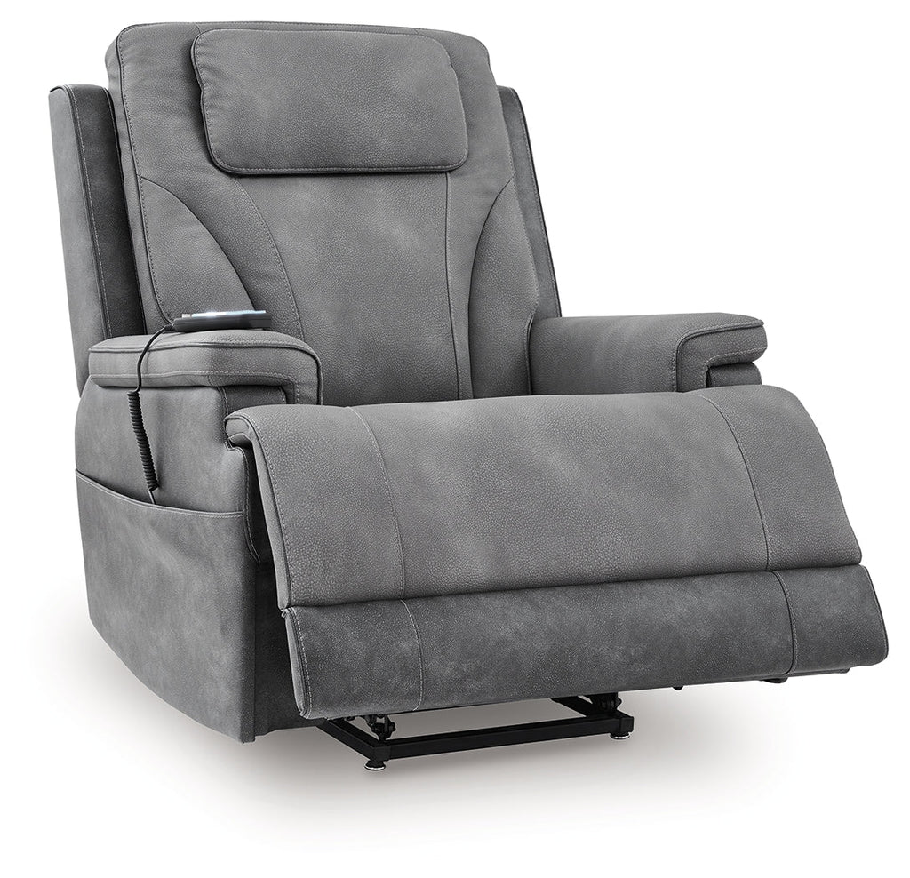 4Z-Serenity Zone Slate Power Lift Recliner