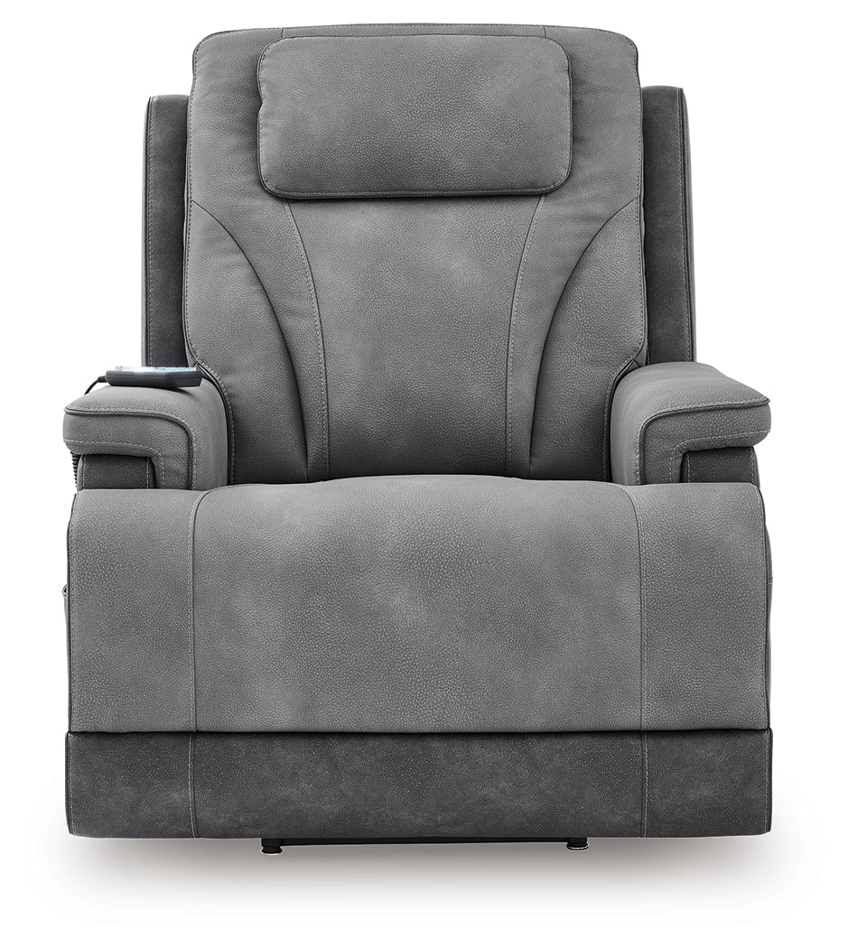 4Z-Serenity Zone Slate Power Lift Recliner