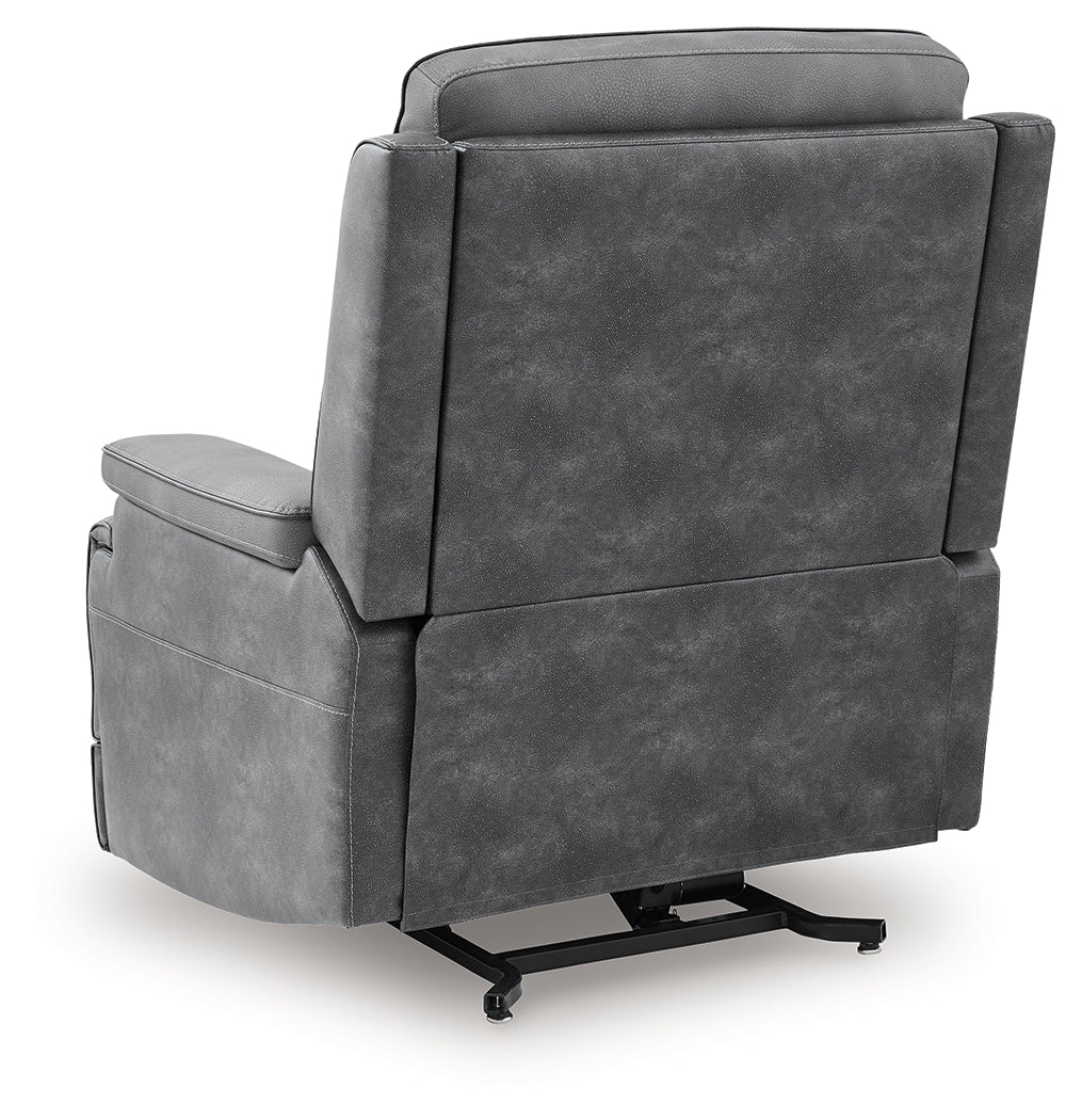 4Z-Serenity Zone Slate Power Lift Recliner