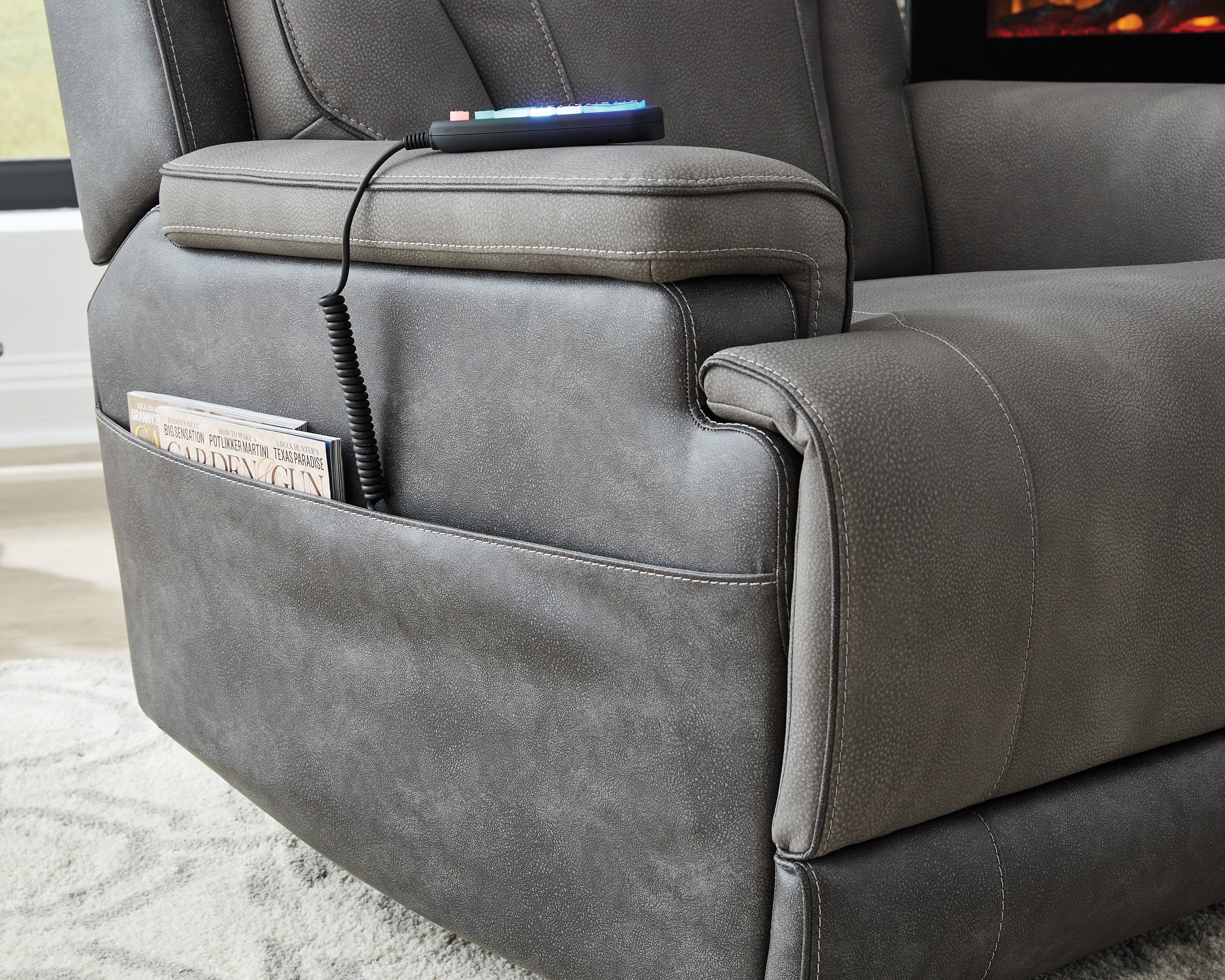 4Z-Serenity Zone Slate Power Lift Recliner