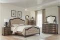 1682 Bedroom Heath Court Collection - 4pc Set (QB+NS+DR+MR)